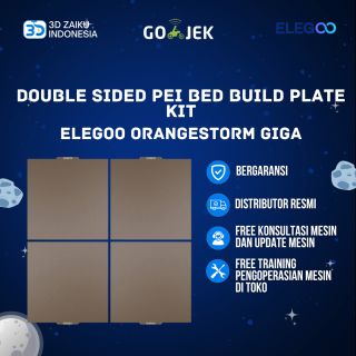 Original ELEGOO Orangestorm Giga Double Sided PEI Bed Build Plate Kit 3D Printer Bed Platform